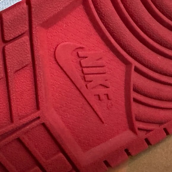 Nike Air Men's Black, Red, and Blue Sneakers - Picture 4 of 16